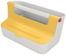 Leitz 61250019 ящик для хранения Прямоугольный АБС-пластик Белый, Желтый