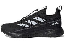 adidas Terrex Voyager 21 Canvas 户外 低帮 跑步鞋 男款 黑色 / Adidas Terrex Voyager FZ3324