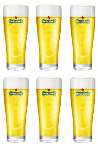 Купить бокалы и стаканы Heineken: Bierglas 405543 6er Set