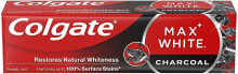 Aufhellende Zahnpasta mit Aktivkohle - Colgate Max White Charcoal