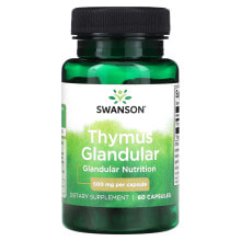 Thymus Glandular, 500 mg, 60 Capsules