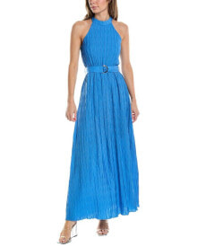 Купить синие женские платья Marion: Marion Textured Maxi Dress Women's