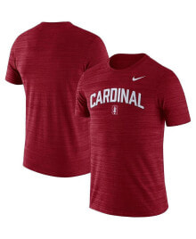Nike men's Cardinal Stanford Cardinal 2022 Game Day Sideline Velocity Performance T-shirt
