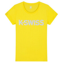 Купить мужские спортивные футболки и майки K-Swiss: K-SWISS Hypercourt Logo short sleeve T-shirt