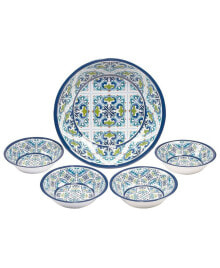 Certified International certified Mosaic 5Piece Melamine Salad/Serving Set