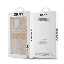 DKNY Dkhcp14Xprthslp iPhone 14 Pro Max 6.7 Leather Mono Stripe phone case