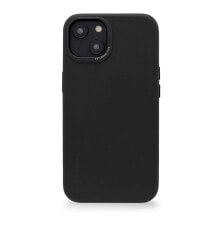 MagSafe Leder Backcover für iPhone 14 Plus schwarz