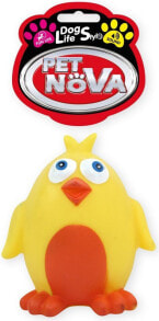 Игрушки для собак pet Nova Vin Chicken 10cm