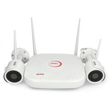 Set for wireless monitoring WiFi - recorder + 2x cameras - Zamel ZMB-01