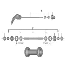 Запчасти и расходные материалы для мототехники Shimano купить от $10