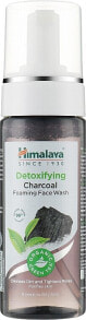 Detox-Reinigungsschaum mit Aktivkohle und grünem Tee - Himalaya Herbals Detoxifying Charcoal Foaming Face Wash