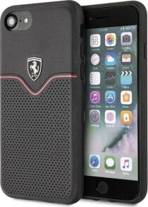 Ferrari Ferrari Hardcase FEOVEHCI8BK iPhone 7/8 black/czarny Off Track Victory uniwersalny