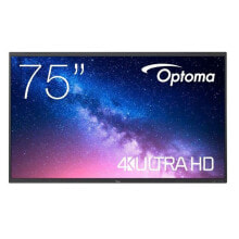 Купить мониторы Optoma: Интерактивный тактильный экран Optoma 5753RK 75"