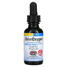 Слабительные, диуретики и средства для очищения организма herbs Etc., ChlorOxygen, концентрат хлорофилла, без спирта, 30 мл (1 жидк. унция)