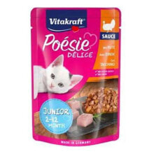 VITAKRAFT Poesie Delice Sauce Junior cat turkey food 23 units