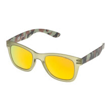 Мужские солнцезащитные очки мужские очки солнцезащитные вайфареры желтые зеленые  Police S194450NVNG ( 50 mm) Green ( 50 mm)