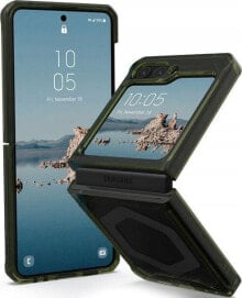 Urban UAG Plyo Pro - obudowa ochronna do Samsung Galaxy Flip 5 z wbudowanym modułem magnetycznym (olive-space grey)