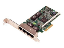 Кабели и разъемы для аудио- и видеотехники DELL 540-BBHB сетевая карта Ethernet 1000 Мбит/с Внутренний