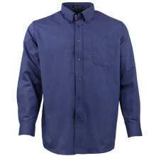 Купить синие мужские футболки River's End: River's End Color Rich Oxford Long Sleeve Button Up Shirt Mens Size S Casual To