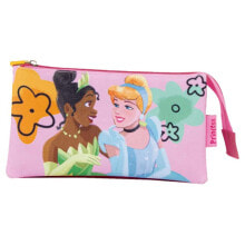 DISNEY Triple 21x11x3.5 cm Princess Pencil Case