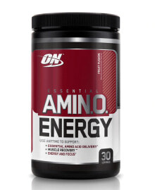 Аминокислоты Optimum Nutrition Essential AMIN.O Energy Fruit Fusion Энергетический комплекс с аминокислотами для восстановления мышц  30 порций