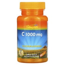 Витамин С Thompson, C, 1000 mg, 60 Vegetarian Capsules