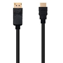 Купить запчасти и расходные материалы для мототехники NANOCABLE: NANOCABLE Display Port Male To HDMI Male cable 2 m