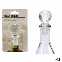Airtight bottle cap Transparent 3,5 x 14,5 x 8,5 cm Ball (12 Units)