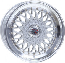 Колесный диск литой R-Style Wheels RS01 silver horn polished 7.5x17 ET35 - LK4/100 ML73.1