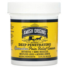 Deep Penetrating, Pain Relief Greaseless Cream, 3.5 fl oz (99.22 g)