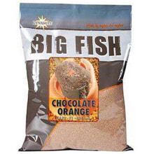Прикормки для рыбалки DYNAMITE BAITS Big Fish Chocolate Orange Natural Bait 1.8kg