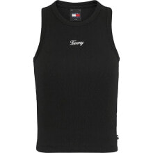 TOMMY JEANS Slim Script Tank Ext sleeveless T-shirt