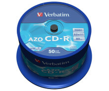Verbatim CD-R AZO Crystal 700 MB 50 шт 43343