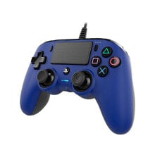 Купить аксессуары для игровых приставок NACON: Беспроводный игровой пульт Nacon PS4OFCPADBLUE Синий Bluetooth PlayStation 4