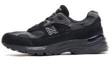 New Balance NB 992 复古 低帮 跑步鞋 男女同款 黑色 / Кроссовки New Balance NB M992MN