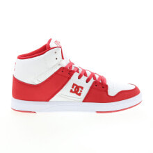 Купить красные мужские кроссовки DC: DC Cure Hi Top ADYS400072-WRD Mens Red Skate Inspired Sneakers Shoes