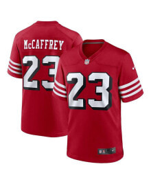 Nike men's Christian McCaffrey Scarlet San Francisco 49ers Alternate Game Player Jersey