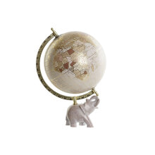 Земной глобус DKD Home Decor Коричневый Позолоченный Колониальный 22 x 20 x 33 cm