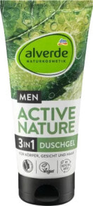 Купить средства для душа alverde MEN: Duschgel Active Nature 3 in 1, 200 ml