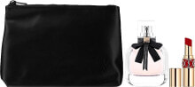 Yves Saint Laurent Mon Paris - Duftset (edp/50ml + lipstick/3.2g + bag)