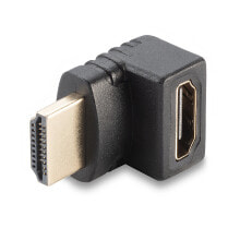 Lindy HDMI 90° Черный 41086