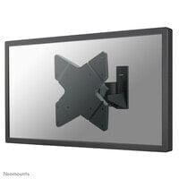 Neomounts tv/monitor wall mount - 75 x 75 mm - 200 x 200 mm - 0 - 30° - 0 - 80° - 360° - Black