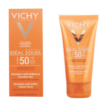 Средства для загара и защиты от солнца vichy Ideal Soleil Mattifying Face Fluid Spf50 Матирующий солнцезащитный флюид для лица 50 мл
