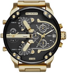 Мужские наручные часы с золотым браслетом Diesel Mr. Daddy DZ7333