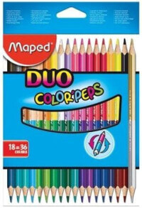 Maped Kredki Colorpeps Duo dwustronne 18=36 kolorów (829601)