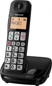 Телефоны desk phone Panasonic KX-TGE110PDB Black