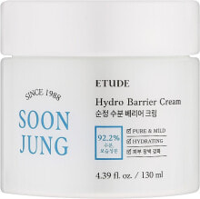 Pflegende, beruhigende und schützende Gesichtscreme gegen Reizungen mit Panthenol und pflanzlichen Inhaltsstoffen - Etude House Soon Jung Hydro Barrier Cream