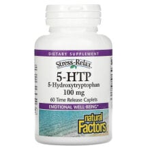 Stress-Relax, 5-HTP, 50 mg, 60 Time Release Caplets