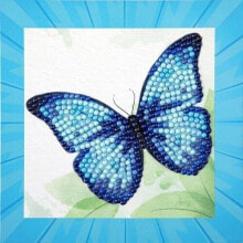 DIAMOND DOTZ DIAMOND DOTZ BLUE BUTTERFLY QUICK DOTZ