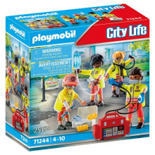 Playset Playmobil 71244 City Life Rescue Team 25 Pieces